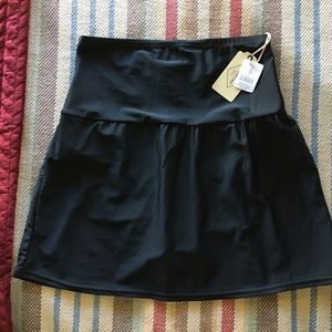 St John’s Bay Swim skirt Cover up Black NWT